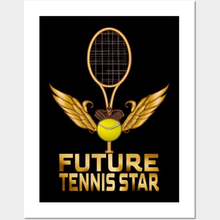 Future Tennis Star, Tennis Lovers Posters and Art